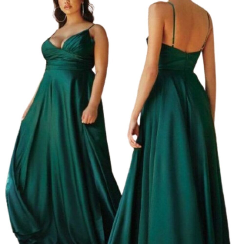 NWT Ladivine 7485 Bodice Evening Dress Sienna Size 12